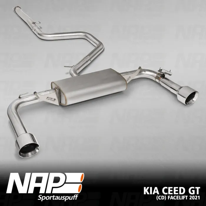 NAP Klappenauspuff Kia Ceed GT (CD) Facelift 2021 – Bild 2