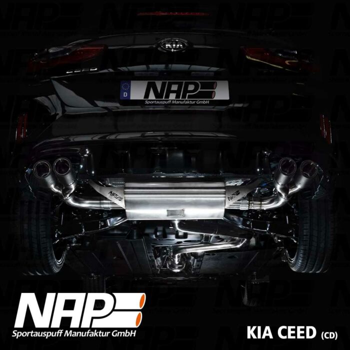 NAP Klappenauspuff Kia Ceed GT (CD) 2018/2019