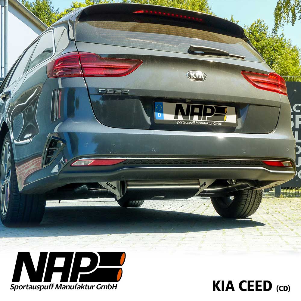 NAP Klappenauspuff Kia Ceed 1.0/1.4 TGDi (CD/20182019