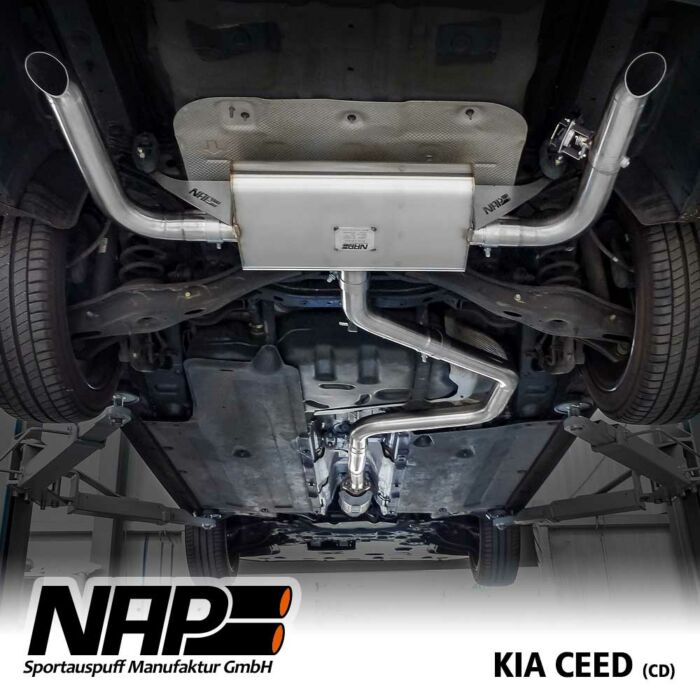 NAP Klappenauspuff Kia Ceed 1.0/1.4 T-GDi (CD/2018-2019) – Bild 2
