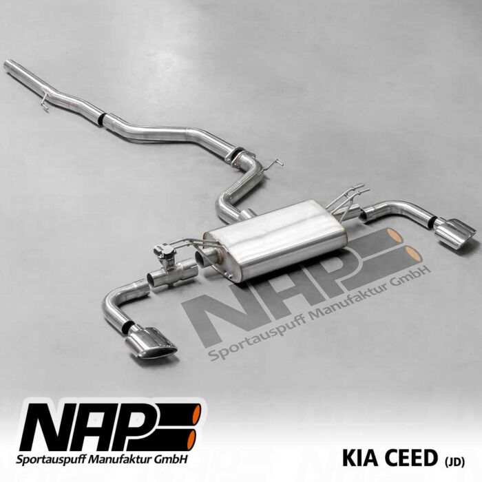 NAP Klappenauspuff Pro cee'd GT (JD) – Bild 2