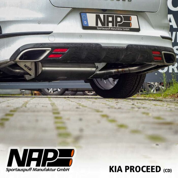 NAP Klappenauspuff Kia ProCeed GT (CD/2019) – Bild 2