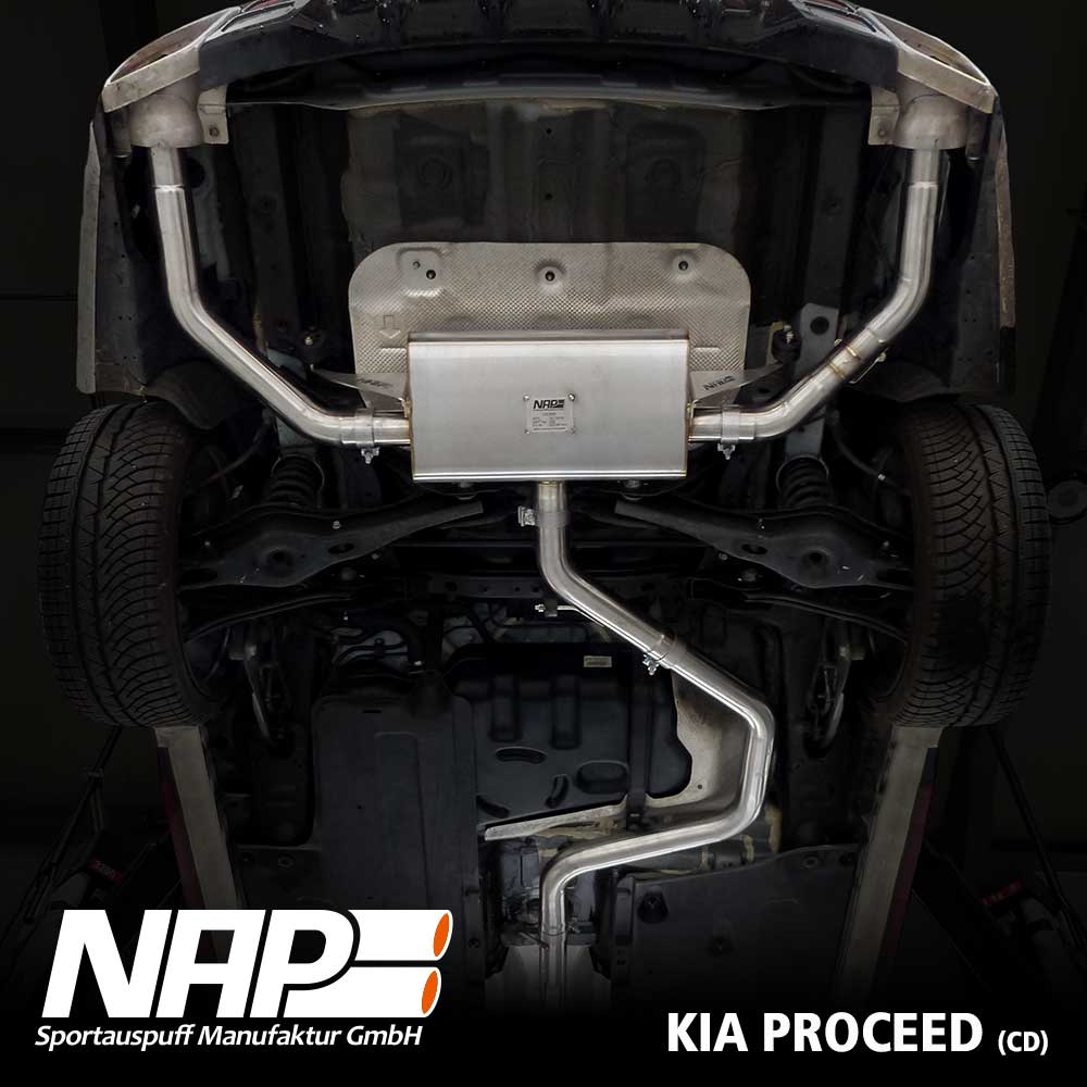 NAP Klappenauspuff Kia ProCeed GT (CD/2019)