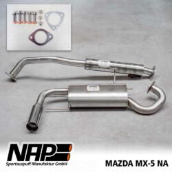 NAP Sportaupuff Mazda MX5 NA ALL