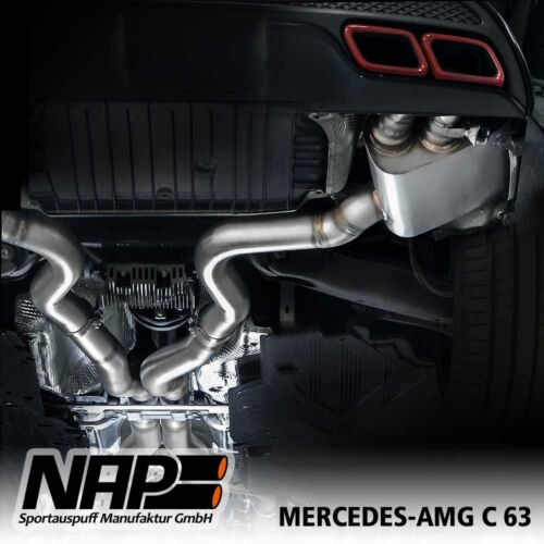 NAP Sportaupuff Mercedes AMG C63 2