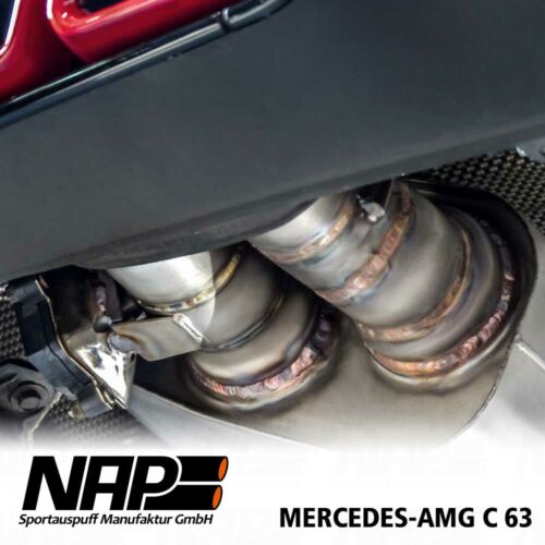 NAP Sportaupuff Mercedes AMG C63 5