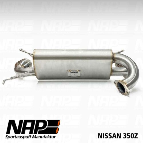 NAP Sportaupuff Nissan 350z ESD1