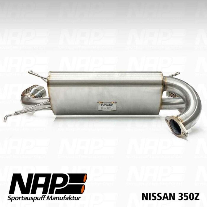 NAP Klappenauspuff Nissan 350Z (Coupé und Roadster) – Bild 3