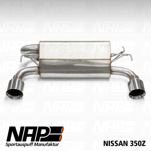NAP Sportaupuff Nissan 350z ESD2