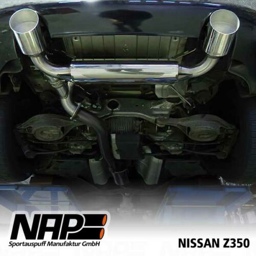 NAP Sportaupuff Nissan 350z u1