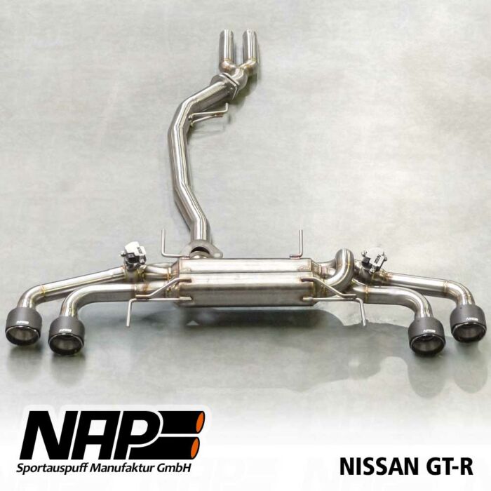 NAP Klappenauspuff Nissan GT-R – Bild 3