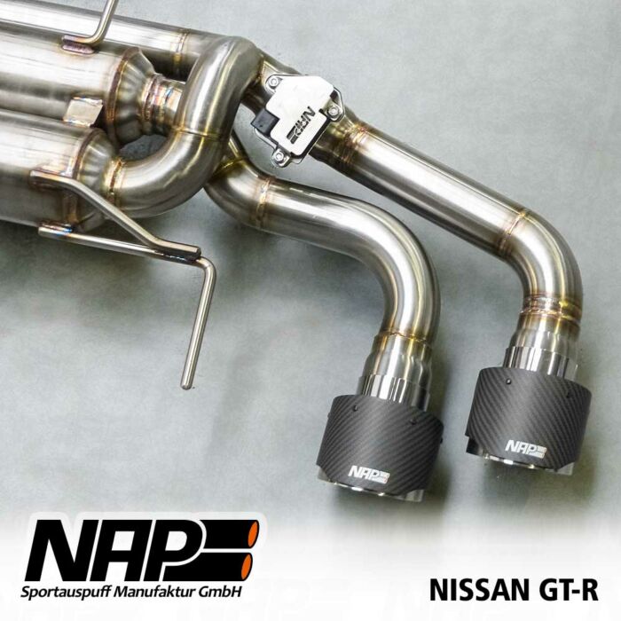 NAP Klappenauspuff Nissan GT-R – Bild 2
