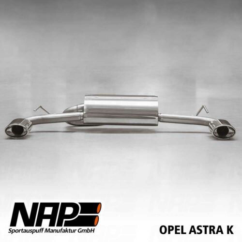 NAP Sportaupuff Opel Astra K ESD1