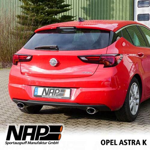 NAP Sportaupuff Opel Astra K hinten2