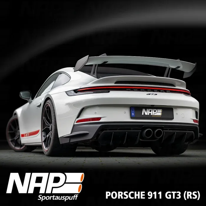 NAP Klappenauspuff Porsche 911 GT3 & GT3 RS