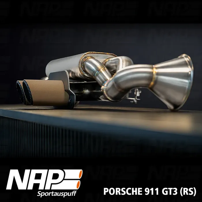 NAP Klappenauspuff Porsche 911 GT3 & GT3 RS – Bild 3
