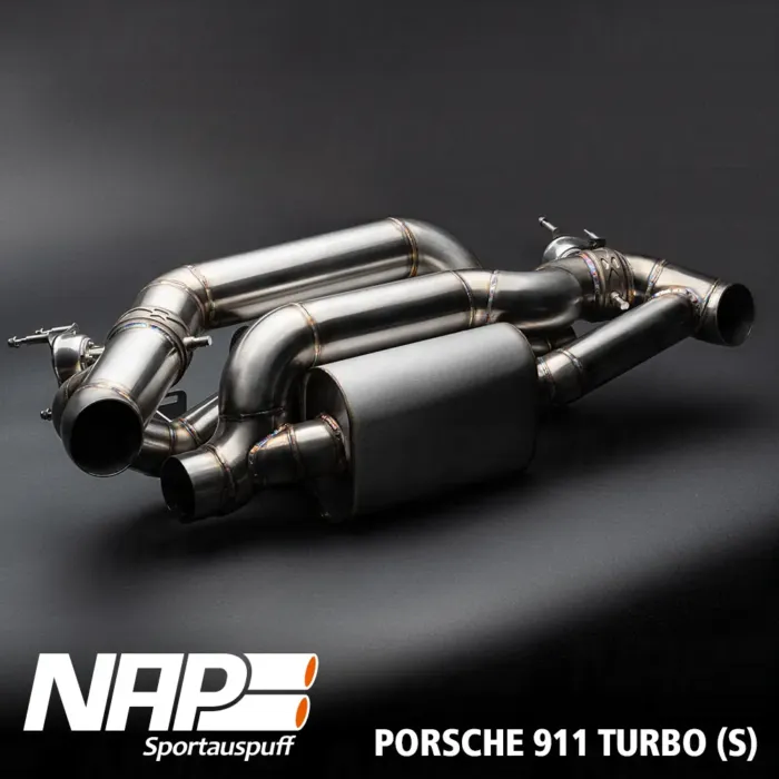 NAP Klappenauspuff Porsche 911 Turbo & Turbo S – Bild 3