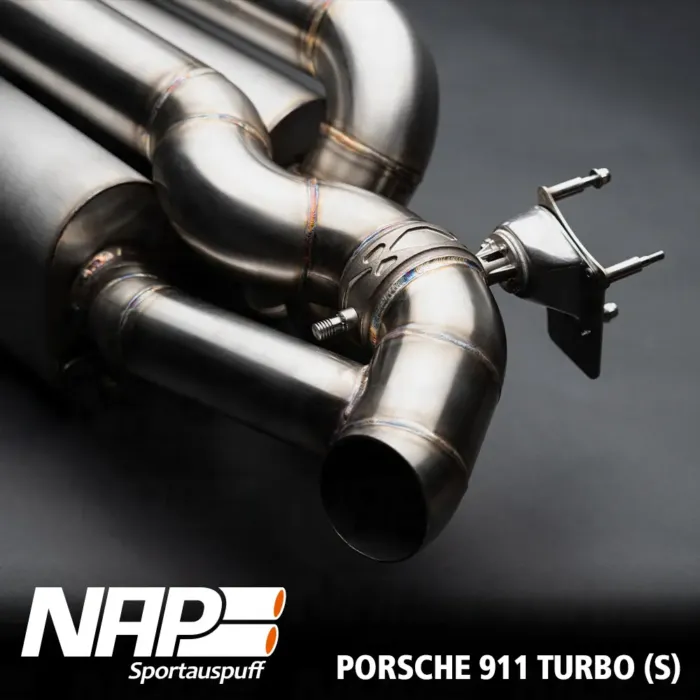 NAP Klappenauspuff Porsche 911 Turbo & Turbo S – Bild 2
