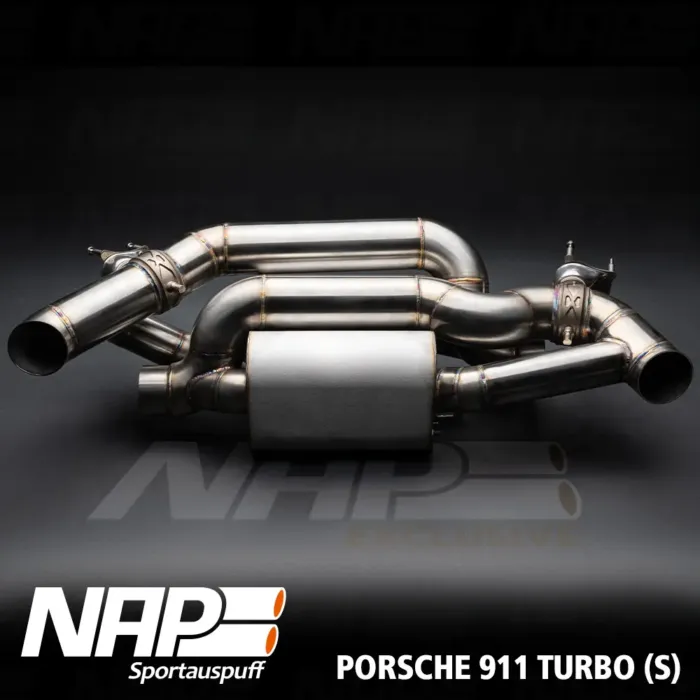 NAP Klappenauspuff Porsche 911 Turbo & Turbo S – Bild 4
