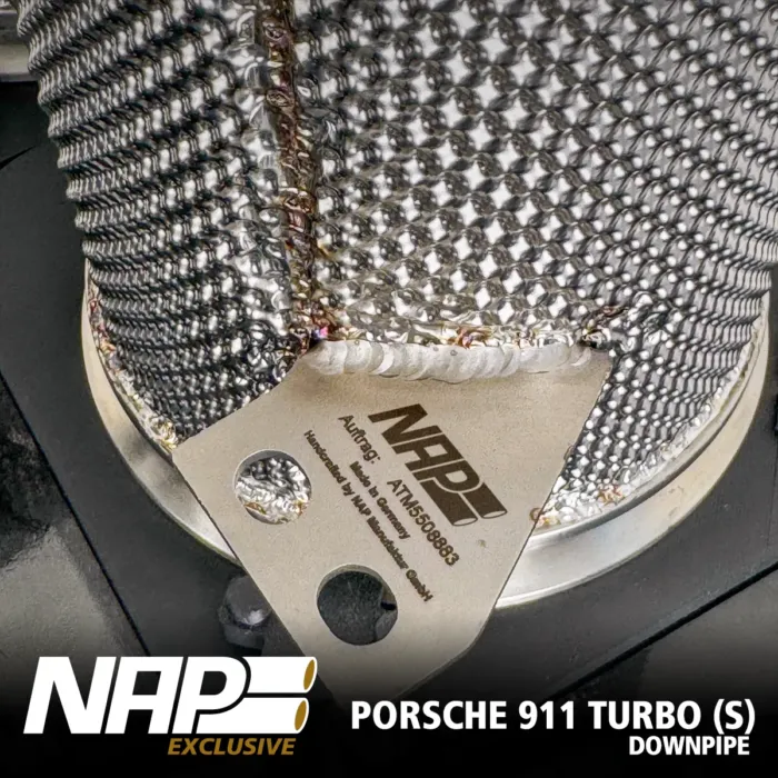 NAP Downpipe Porsche 911 Turbo S – Bild 3