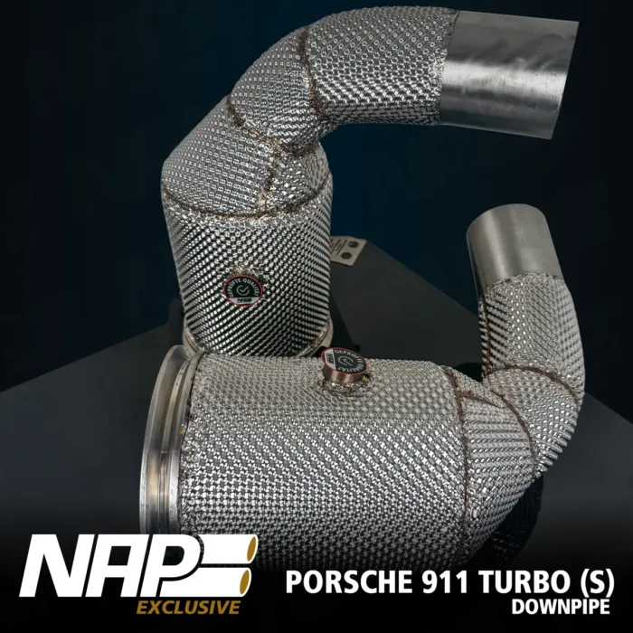 NAP Downpipe Porsche 911 Turbo S – Bild 2