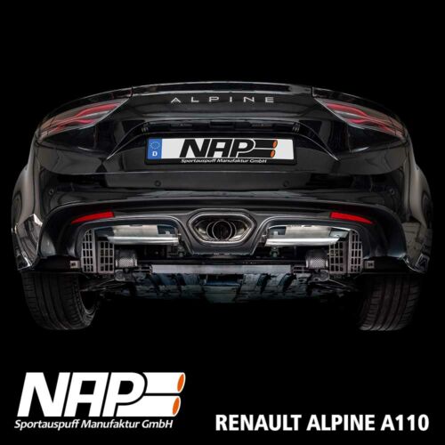 NAP Sportaupuff Renault Alpine A110 h1