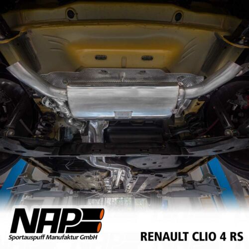 NAP Sportaupuff Renault Clio4 unten1