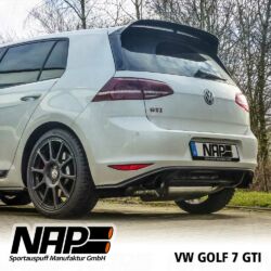 NAP Sportaupuff VW Golf7GTI h3