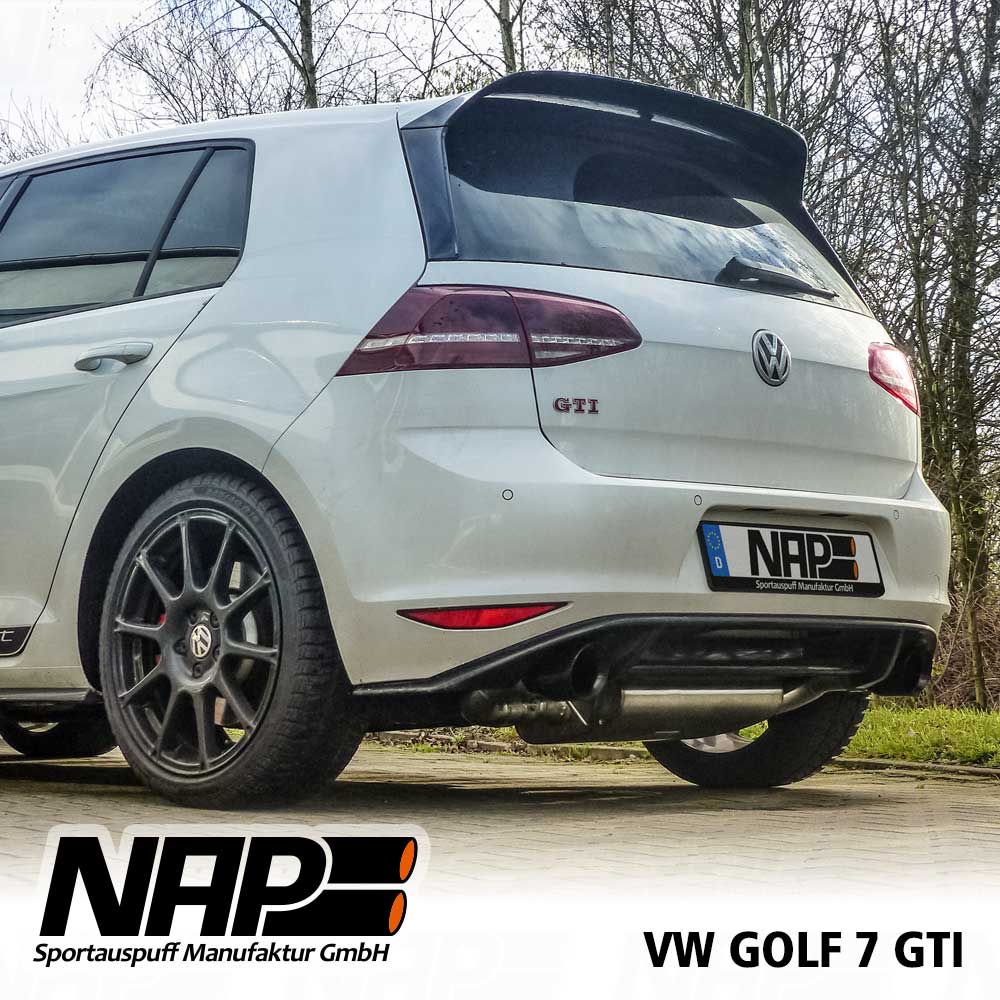 NAP Klappenauspuff VW Golf 7 GTI