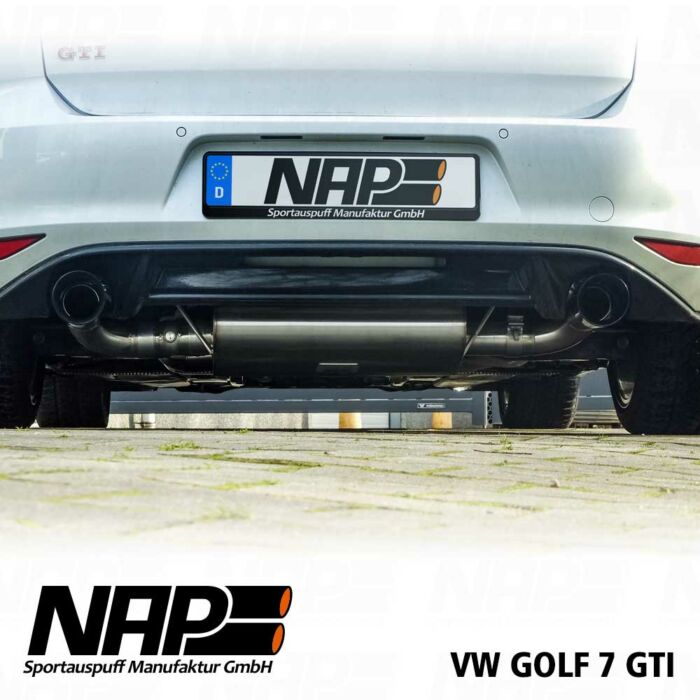 NAP Klappenauspuff VW Golf 7 GTI – Bild 4