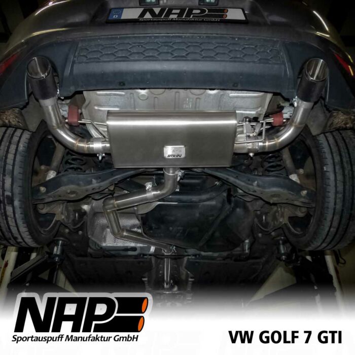 NAP Klappenauspuff VW Golf 7 GTI – Bild 2
