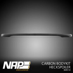 NAP Sportauspuff BMW X3 Exclusive carbon Heckspoiler 01