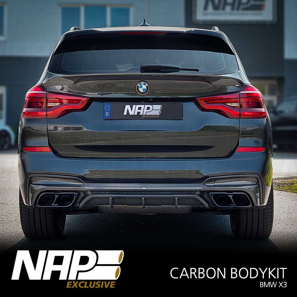 NAP Exclusive BMW X3 Carbon Bodykit komplett