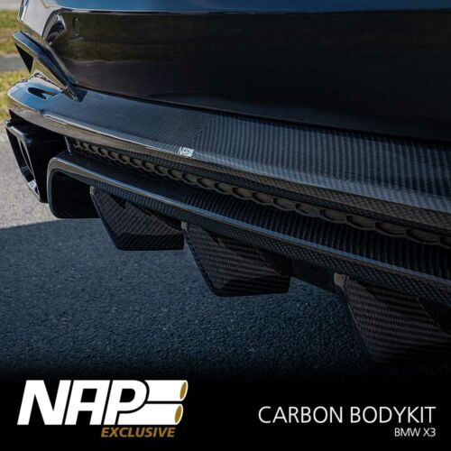 NAP Sportauspuff BMW X3 Exclusive carbon bodykit 07