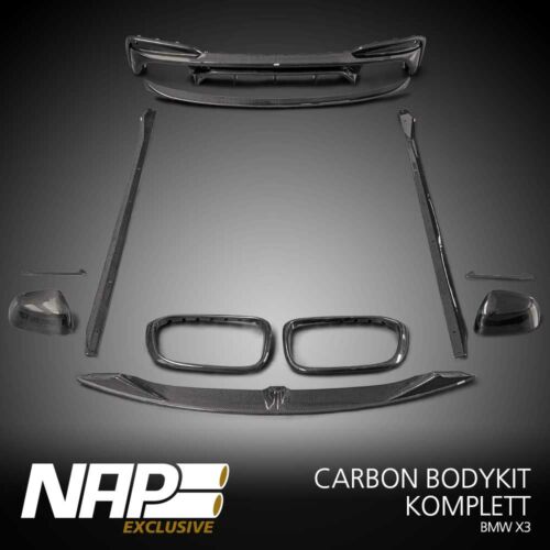 NAP Sportauspuff BMW X3 Exclusive carbon komplett 01