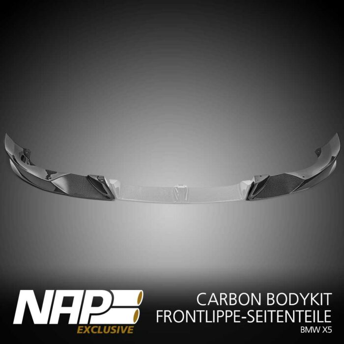 NAP Exclusive BMW X5 Carbon Bodykit Frontlippe-Seitenteile – Bild 2