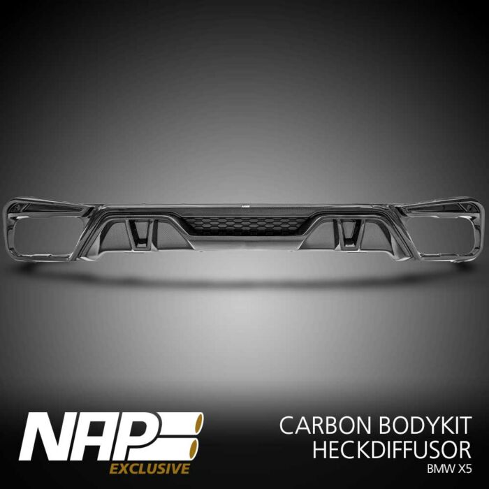NAP Exclusive BMW X5 Carbon Bodykit Heckdiffusor