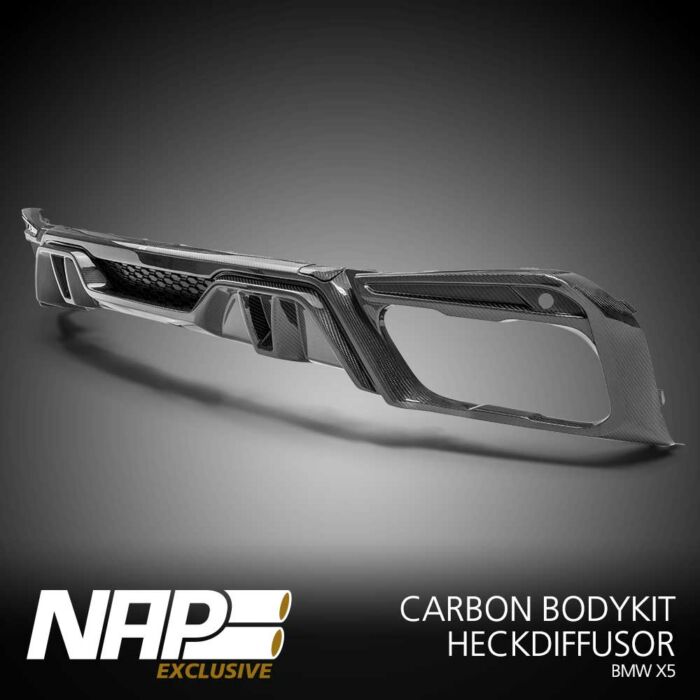 NAP Exclusive BMW X5 Carbon Bodykit Heckdiffusor – Bild 2