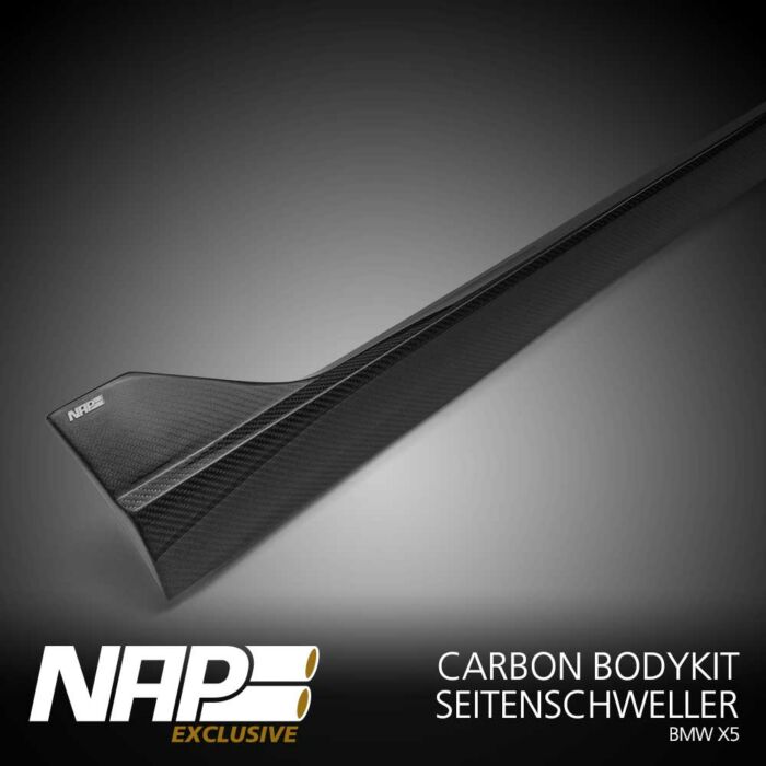 NAP Exclusive BMW X5 Carbon Bodykit Seitenschweller – Bild 2