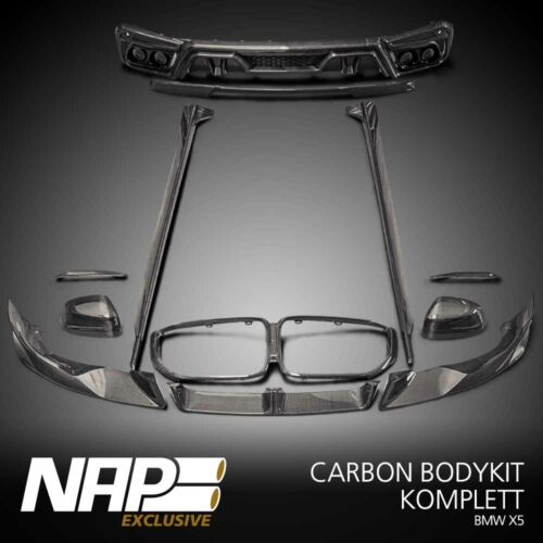 NAP Sportauspuff BMW X5 Exclusive carbon komplett 01