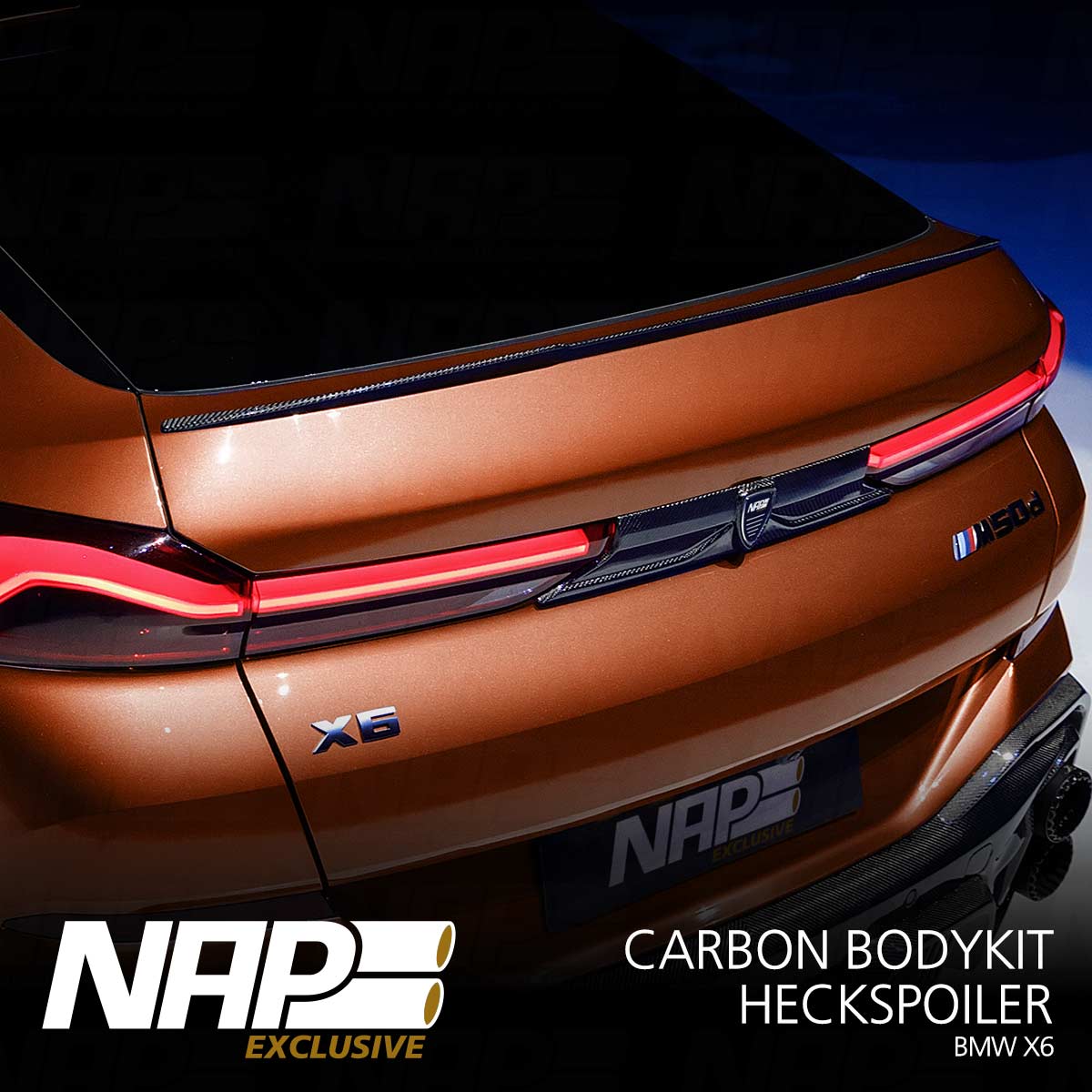 NAP Exclusive BMW X6 Carbon Bodykit Heckspoiler