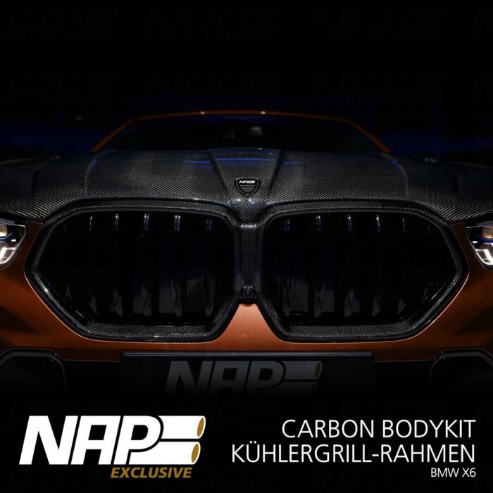 NAP Exclusive BMW X6 Carbon Bodykit Rahmen Kühlergrill – Bild 2