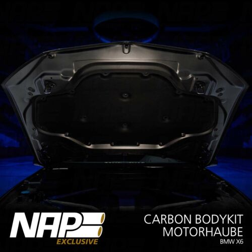 NAP Sportauspuff BMW X6 Exclusive carbon Motorhaube 02