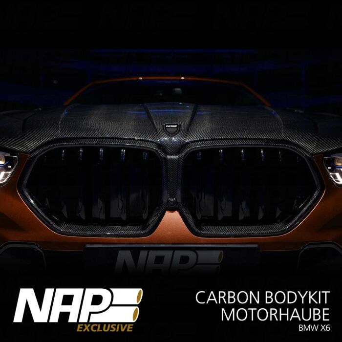 NAP Exclusive BMW X6 Carbon Bodykit Motorhaube – Bild 4