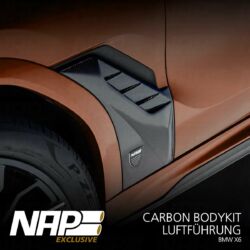 NAP Sportauspuff BMW X6 Exclusive carbon luftfuehrung 01
