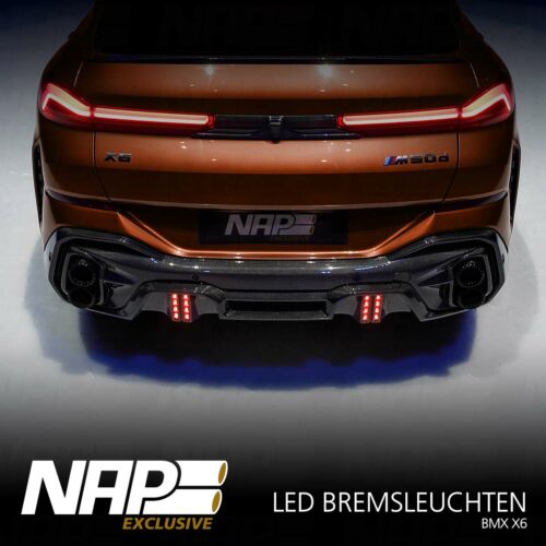 NAP Sportauspuff BMW X6 Exclusive led brensleuchten 01