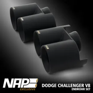 NAP Sportauspuff Challenger Endrohre v8 23rwe