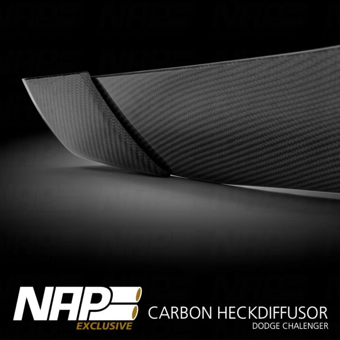 NAP Exclusive Carbon Heckdiffusor | Dodge Challenger – Bild 4
