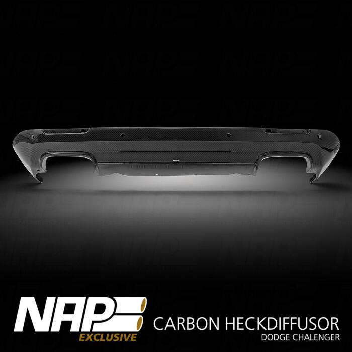 NAP Exclusive Carbon Heckdiffusor | Dodge Challenger – Bild 3