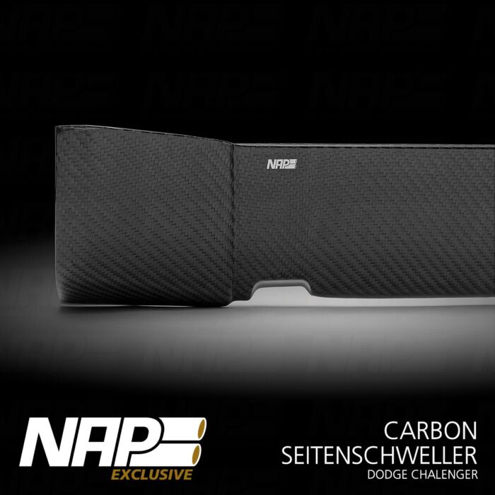 NAP Exclusive Carbon Seitenschweller | Dodge Challenger – Bild 3